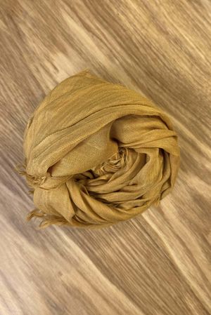 Classic Portobello Scarf Ochre